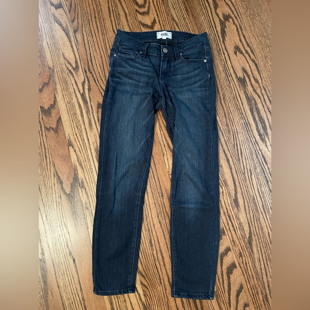 PAIGE VERDUGO ANKLE  JEANS SIZE 24